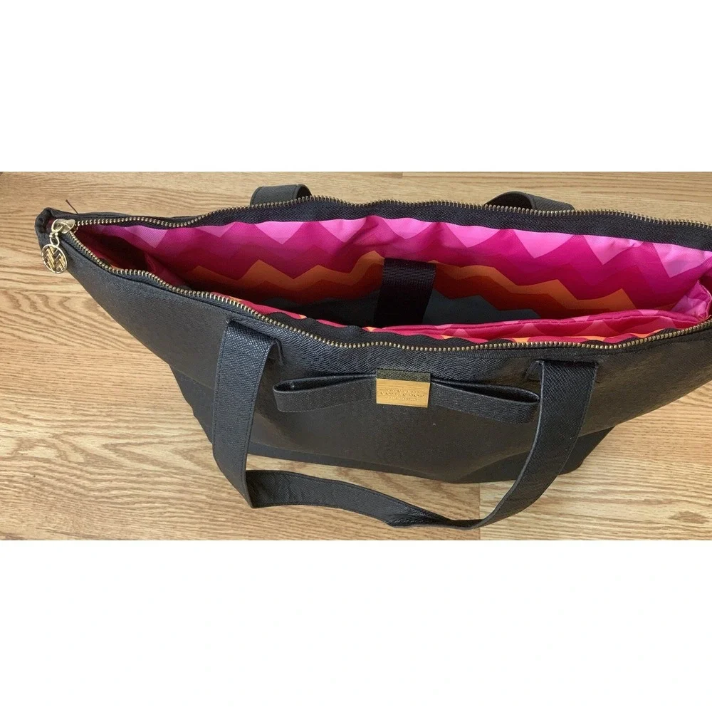 Macbeth Collection Black Computer‎ Tote Bag 2 Handles